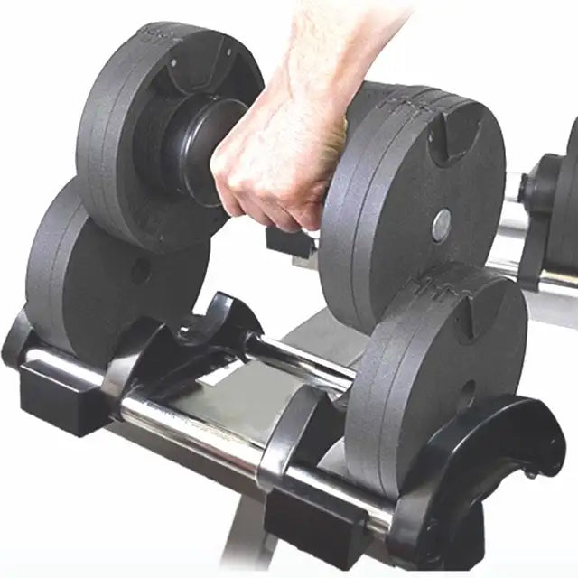 Adjustable Dumbbells - TITAN Version 2.0 - 10 lbs to 90 lbs