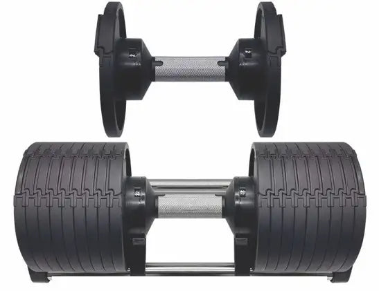 Adjustable Dumbbells - TITAN Version 1.0 - 10 lbs to 90 lbs