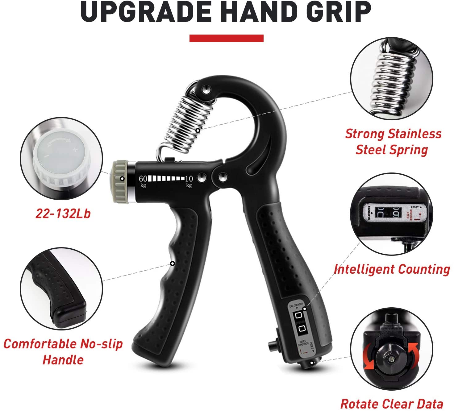 IRONGEAR - Grip Strength Trainer