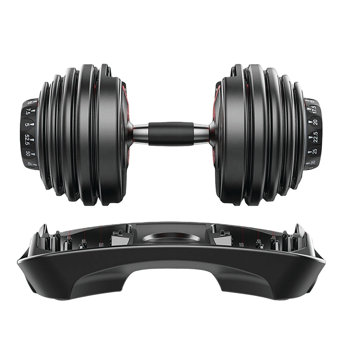 Adjustable Dumbbells - IRONFLEX Version 1.0 - 5 lbs to 52.5 lbs